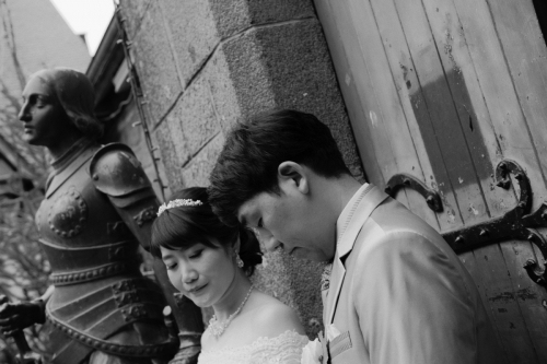 Mariage, Mont Saint-Michel