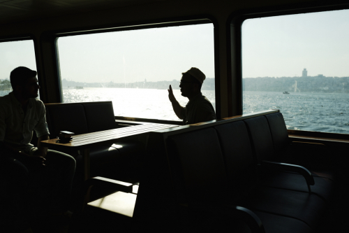 Istanbul, bateau sur le Bosphore
